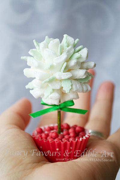 tiny marshmallow tree - Cake by Fancy Favours & Edible Art (Sawsen) 