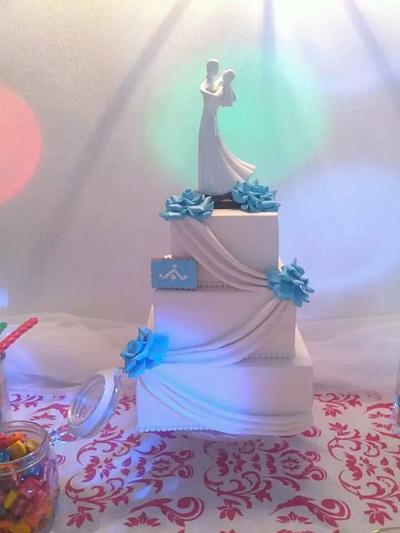 wedding cake - Cake by Dulce Victoria