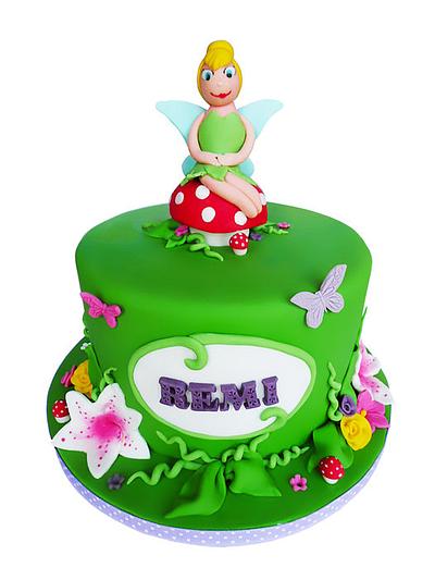 Tinkerbell cake - Cake by Vanilla Iced 