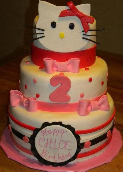 Hello Kitty cake - Cake by Chrissa's Cakes