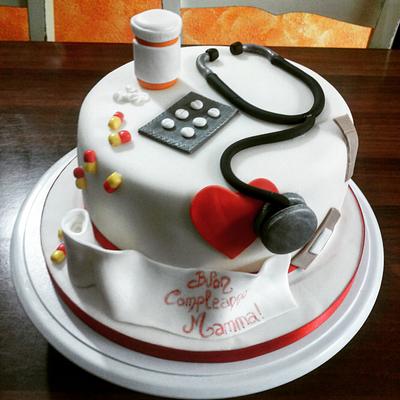 nurse cake! - Cake by Simona