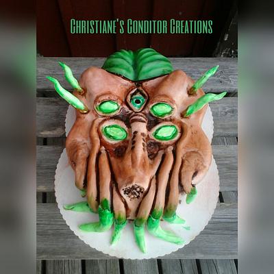 3d alien cake - Cake by Christiane Offenbächer 