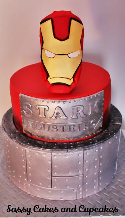 Iron Man - Cake by Sassy Cakes and Cupcakes (Anna)