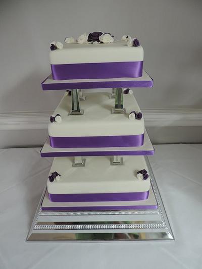 3 Tier Wedding Cake - Cake by David Mason