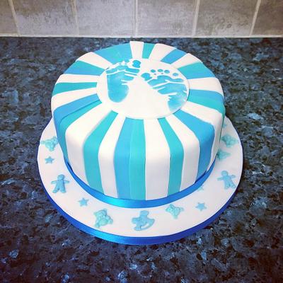 Baby Shower Cake - Cake by Beckie Hall