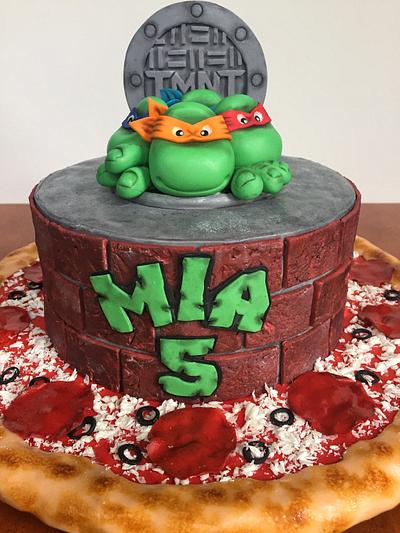Teenage Mutant Ninja Turtles - Cake by Sweet Owl Custom Cakes
