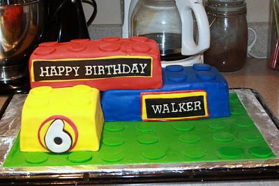 lego cake - Cake by Michelle