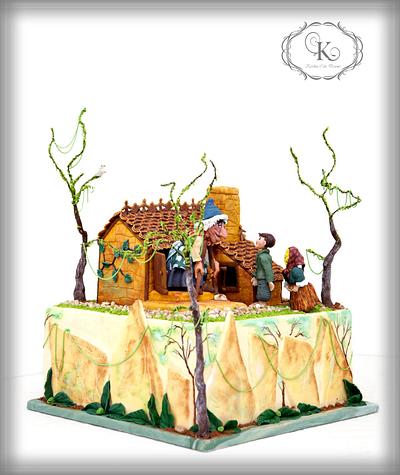 Brother Grimms: Hansel and Gretel - Cake by Karolina Andreas 