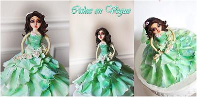 All Edible Doll Cake - Cake by Cakes en Vogue