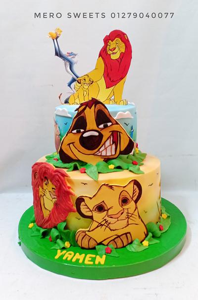 simba lion king cake - Cake by Meroosweets