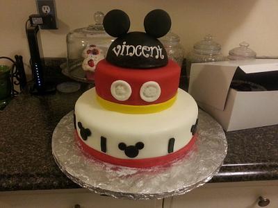 Mickey Mouse - Cake by Priscilla