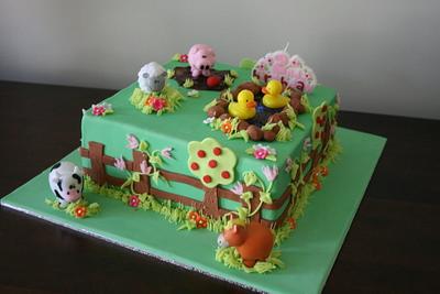 Farm Yard - Cake by Sweet Tooth Cakes