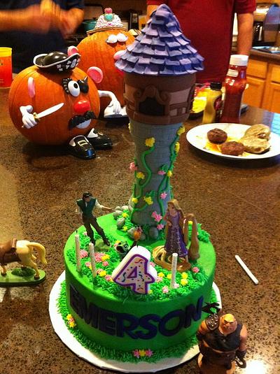 Rapunzel - Cake by Kari Prichard