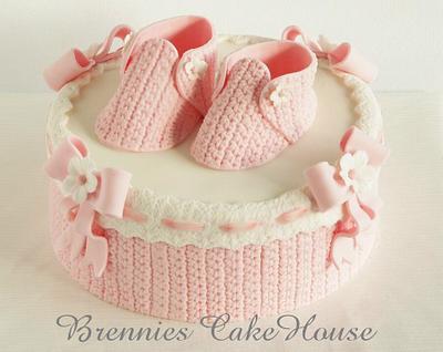baby shower - Cake by Brenda Bakker