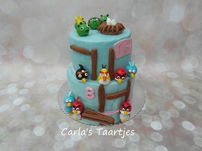 Angry Birds - Cake by Carla 