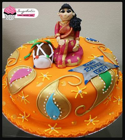 Indian themed Baby Shower Cake - Cake by Sugaholic Bakeshop