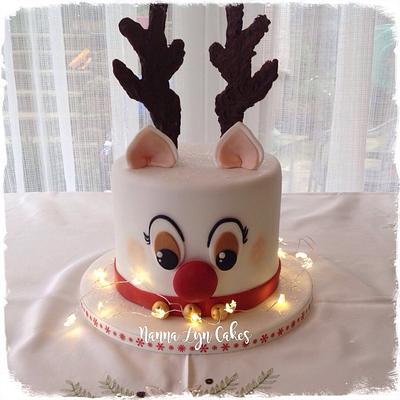 Young Rudolph - Cake by Nanna Lyn Cakes