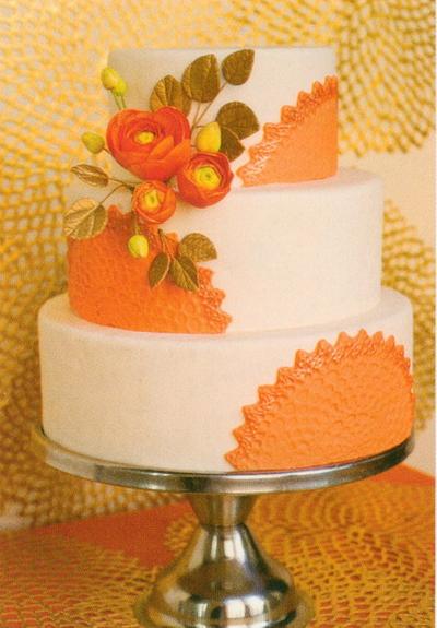 Starburst Wedding Cake - Cake by Erin Gardner