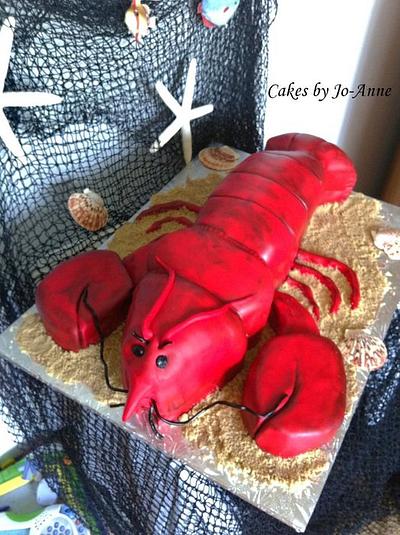 Lobster! - Cake by Cakes by Jo-Anne