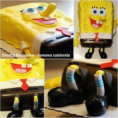 Spongebob - Cake by danadana2