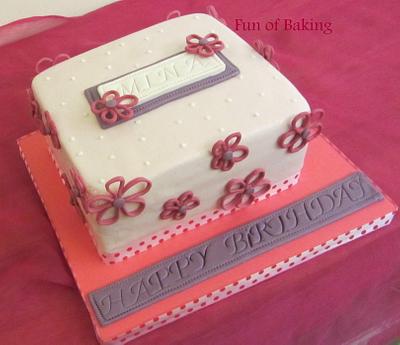 Birthday cake  - Cake by zille