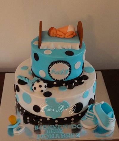 Baby Shower Cake - Cake by Laura Barajas 