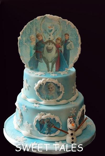 Frozen - Cake by SweetTales
