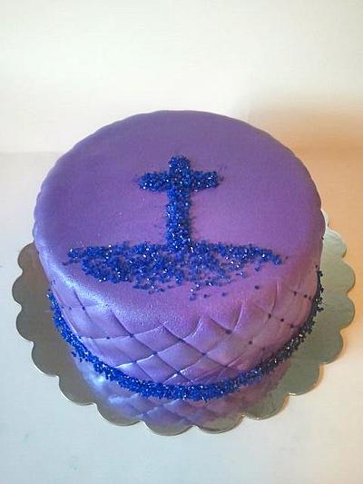 Amethyst Table Theme cake - Cake by Mimi's Sweet Shoppe Amanda Burgess