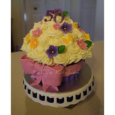 50th birthday cake - Cake by Kelly Stevens