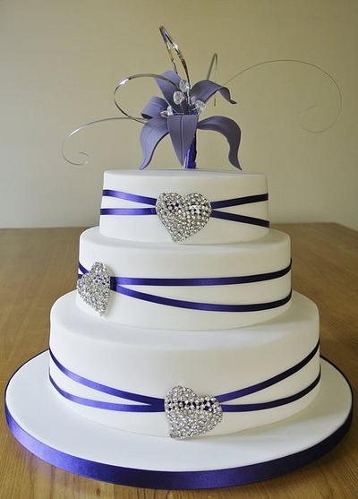 PURPLE WEDDING - Cake by SOH
