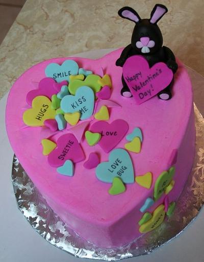 Valentines - Cake by SweetdesignsbyJesica
