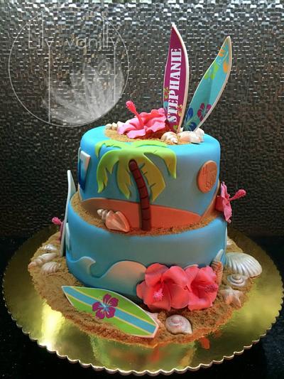 INSPIRED BY SUMMER Birthday Cake - Cake by Lily Vanilly