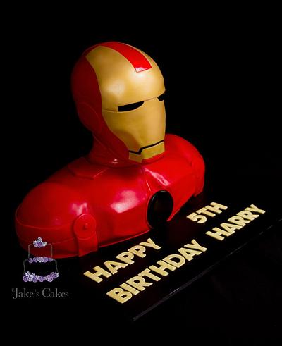 Iron Man Cake - Cake by Jake's Cakes