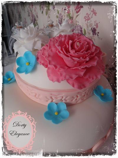 Cake for sweet girl ♥ - Cake by Dorty Elegance