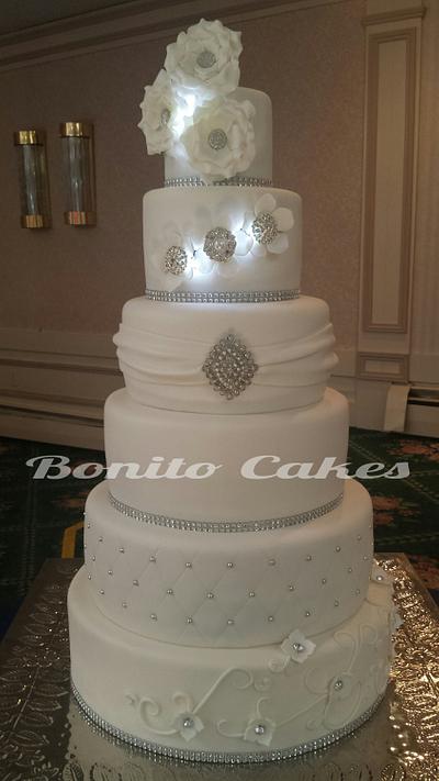 Wedding Cake - Cake by Bonito Cakes "Arte q se puede comer"