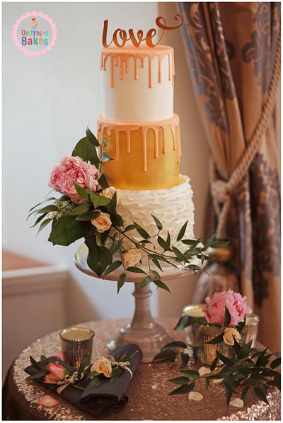 Opulent drip - Cake by Dollybird Bakes