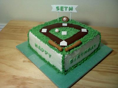 Baseball  - Cake by Kim