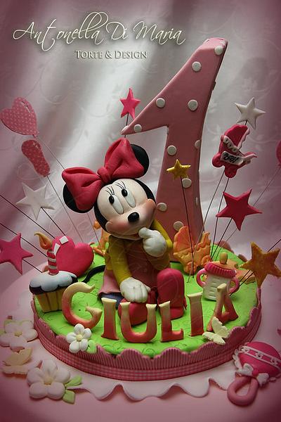 Another Baby Minnie Mouse cake... - Cake by Antonella Di Maria