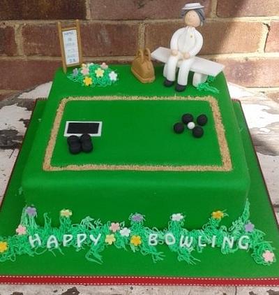 90th bowling birthday cake - Cake by Baked by Lisa