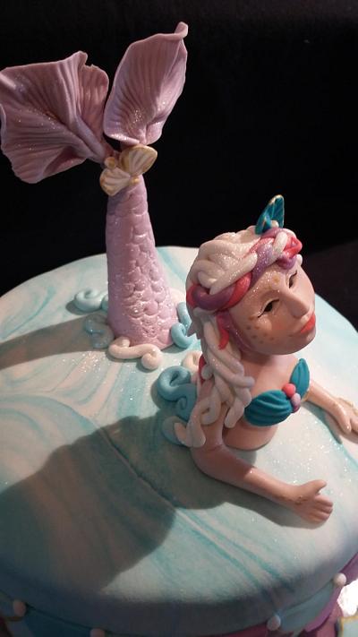 Mermaid Cake - Cake by Cristina Arévalo- The Art Cake Experience