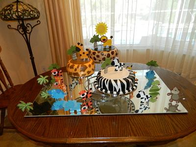 jungle theme - Cake by maribel