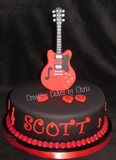 Guitar Cake - Cake by Creative Cakes by Chris