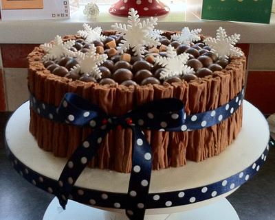 The Chocoholic's Christmas Cake - Cake by Claire G