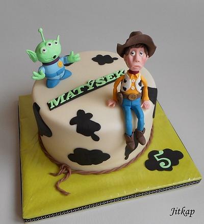 Toy story - Cake by Jitkap