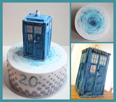Cake - Doctor Who - Cake by cakebysaska