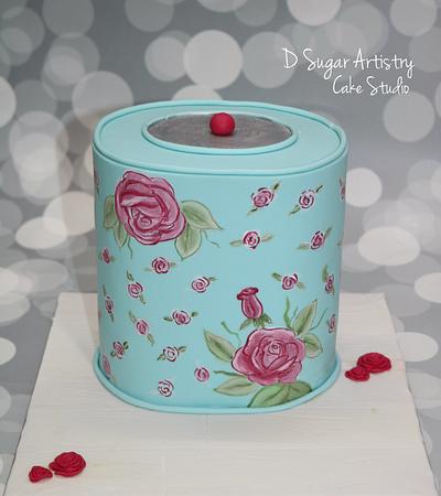 Tin Cake - Cake by D Sugar Artistry - cake art with Shabana