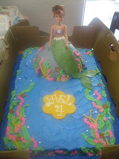 Mermaid Cake - Cake by Monsi Torres
