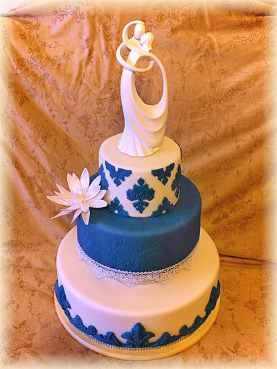 Wedding cake - Cake by Mischell