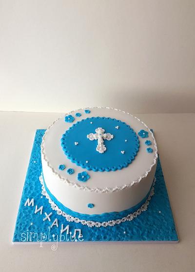 Christening - Cake by simplyblue