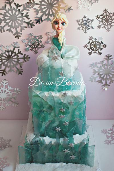 Elsa Frozen cake - Cake by Carmen